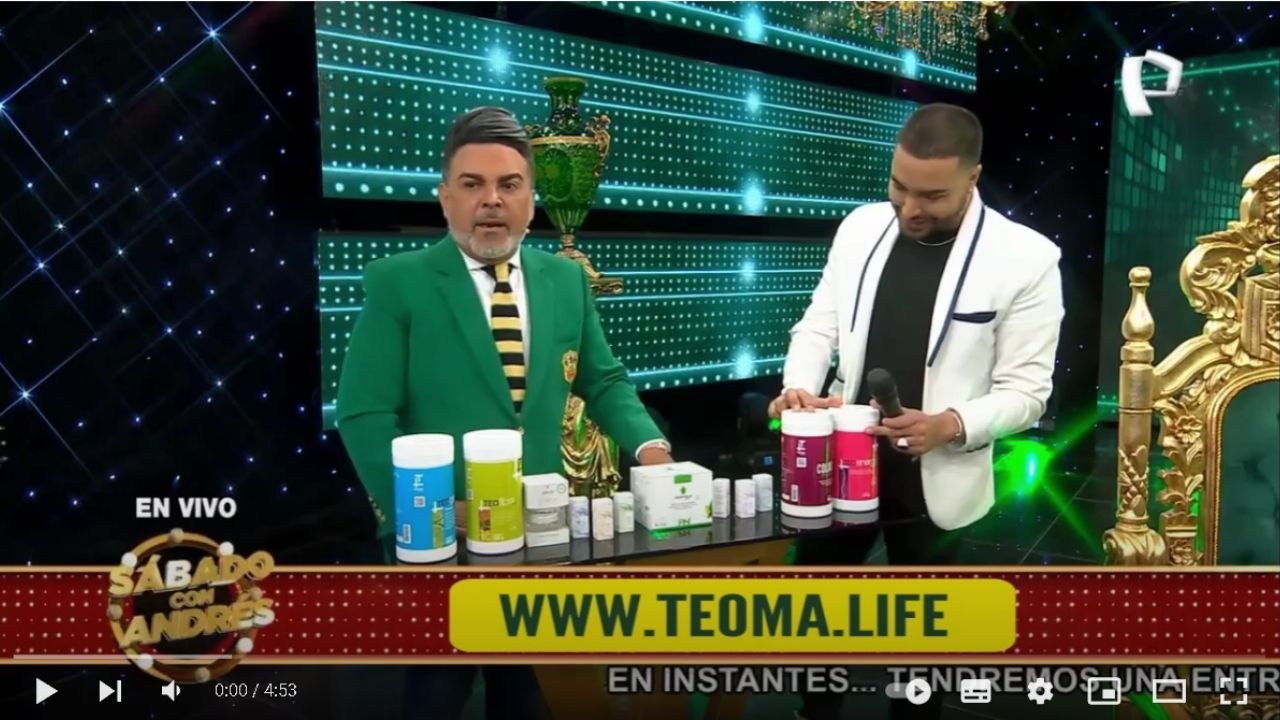 Historia de Teoma en Porque Hoy es Sábados con Andrés