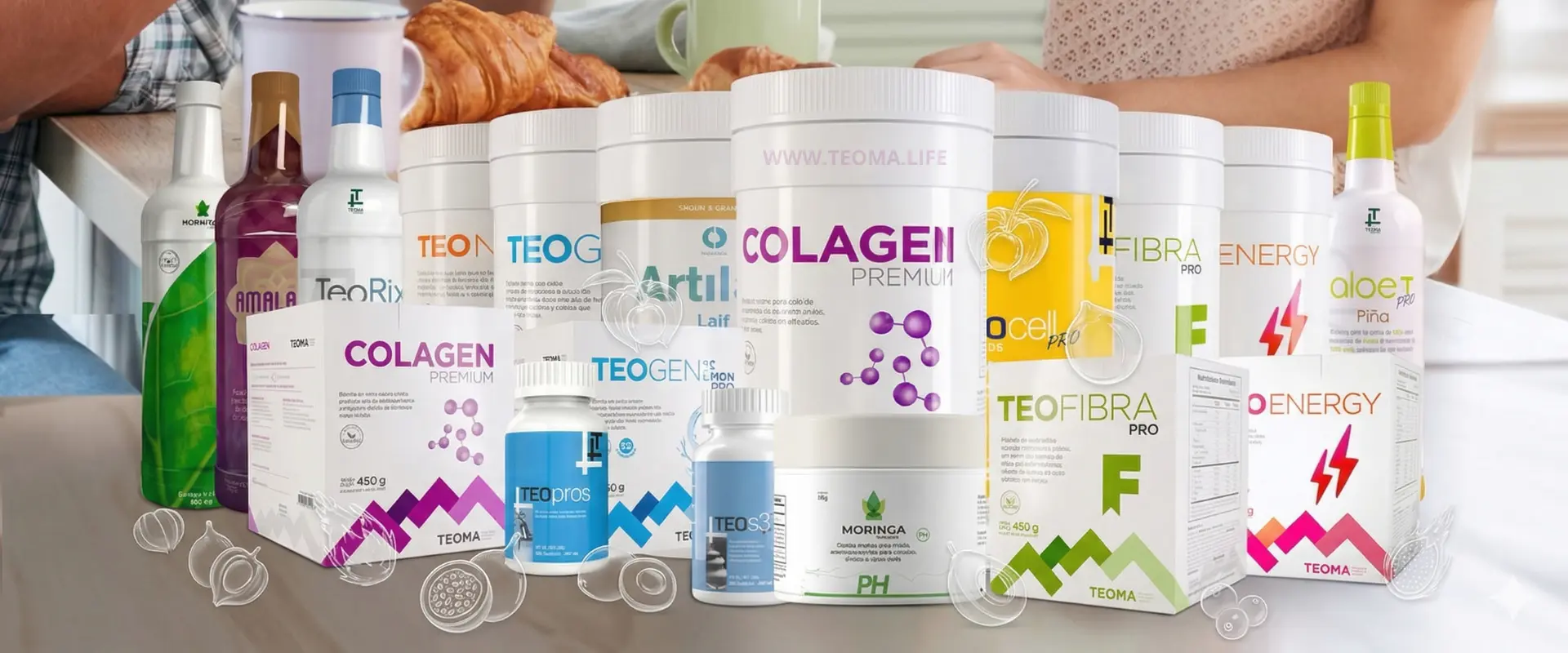Teoma Productos - Nutrición Pro para tu día a día